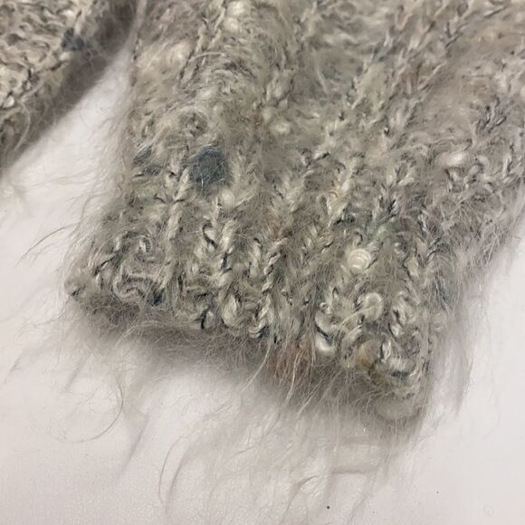 Vintage D.D. Sloane Mohair wool Blend Sweater Fisherman Core B22 - Picture 3 of 8